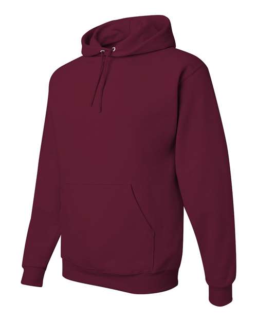 NuBlend® Hooded Sweatshirt - Side - B22035533 - Maroon