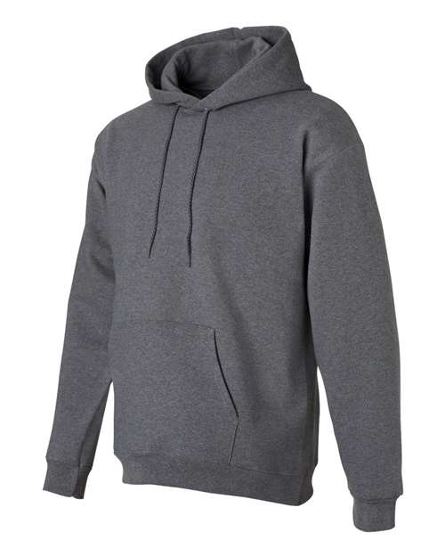 Ultimate Cotton® Hooded Sweatshirt - Side - B22200093 - Charcoal Heather