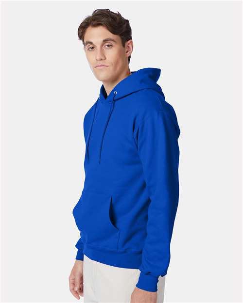 Ultimate Cotton® Hooded Sweatshirt - OnModelSide - B22200883 - Deep Royal