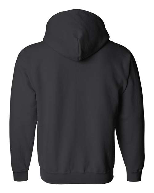Heavy Blend™ Full-Zip Hooded Sweatshirt - Back - B22460503 - Black