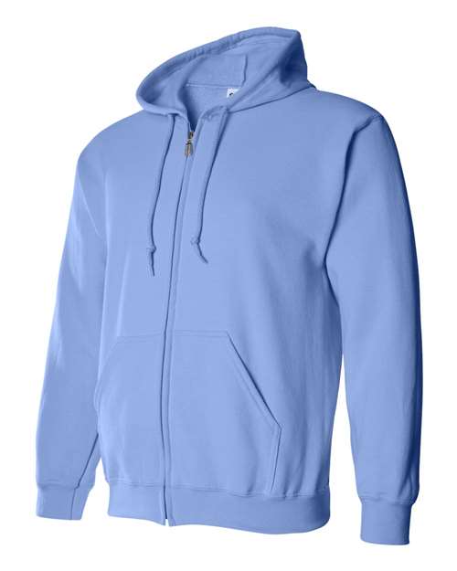 Heavy Blend™ Full-Zip Hooded Sweatshirt - Side - B22460263 - Carolina Blue
