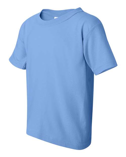 Heavy Cotton™ Youth T-Shirt - Side - B31560262 - Carolina Blue