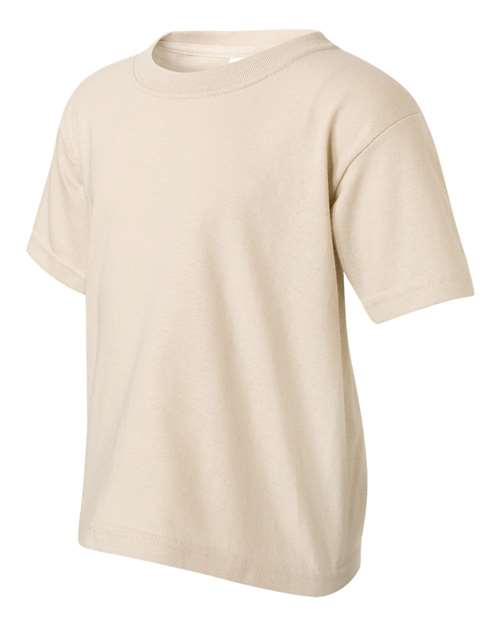 Heavy Cotton™ Youth T-Shirt - Side - B31560732 - Sand