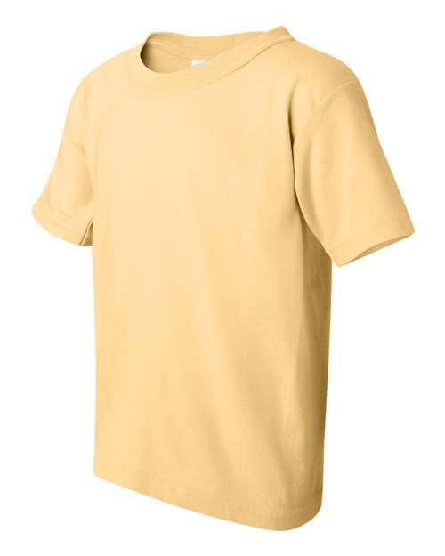 Heavy Cotton™ Youth T-Shirt - Side - B31560402 - Yellow Haze