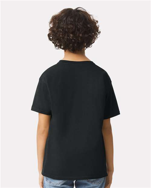 Ultra Cotton® Youth T-Shirt - OnModelBack - B31660502 - Black