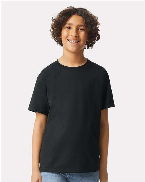 Ultra Cotton® Youth T-Shirt - OnModelFront - B31660502 - Black