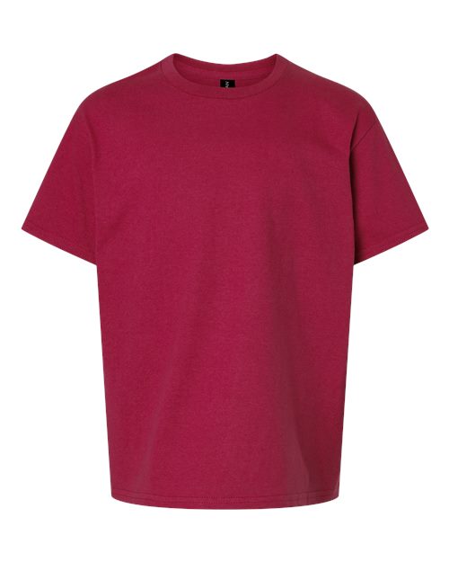 Ultra Cotton® Youth T-Shirt - Front - B31660522 - Cardinal Red