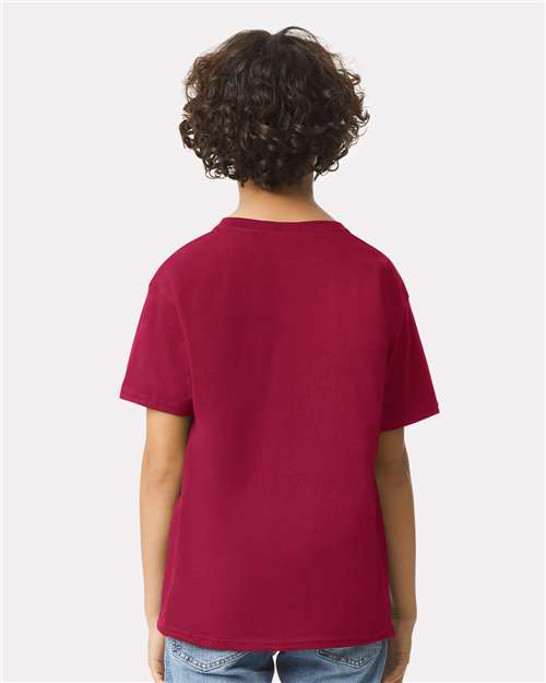 Ultra Cotton® Youth T-Shirt - OnModelBack - B31660522 - Cardinal Red
