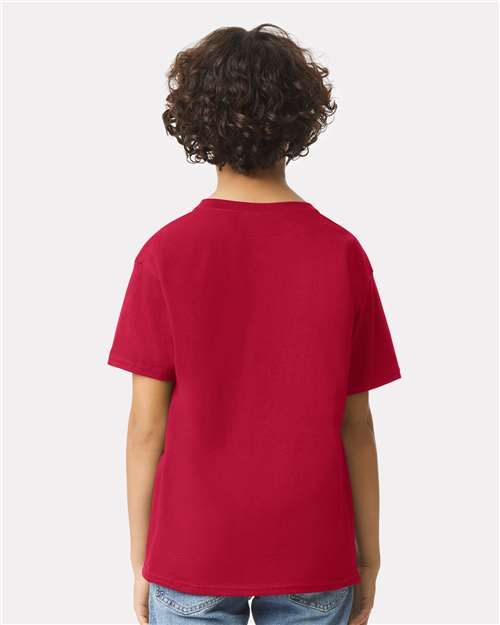 Ultra Cotton® Youth T-Shirt - OnModelBack - B31660792 - Cherry Red