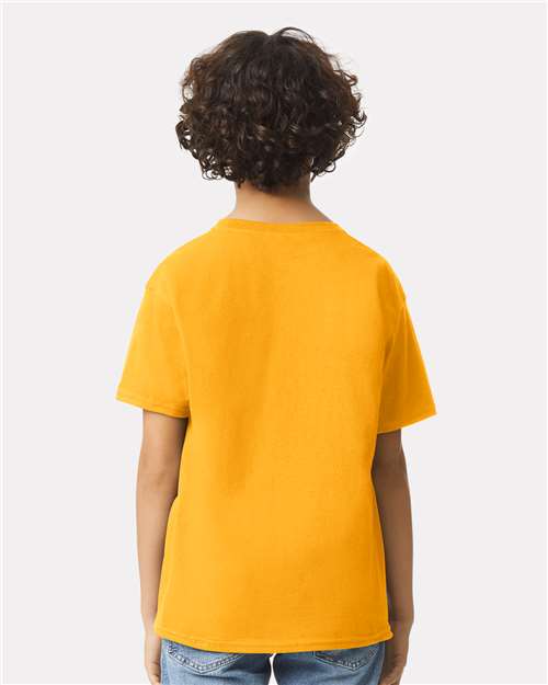 Ultra Cotton® Youth T-Shirt - OnModelBack - B31660122 - Gold