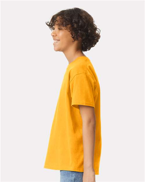 Ultra Cotton® Youth T-Shirt - OnModelSide - B31660122 - Gold