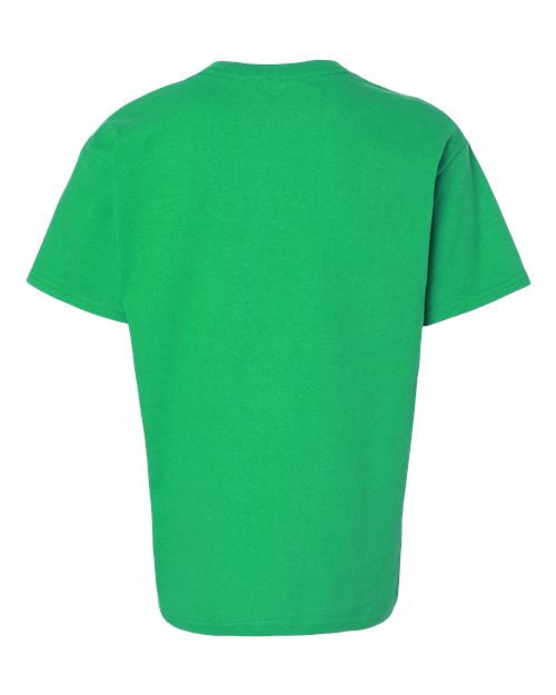 Ultra Cotton® Youth T-Shirt - Back - B31660202 - Irish Green