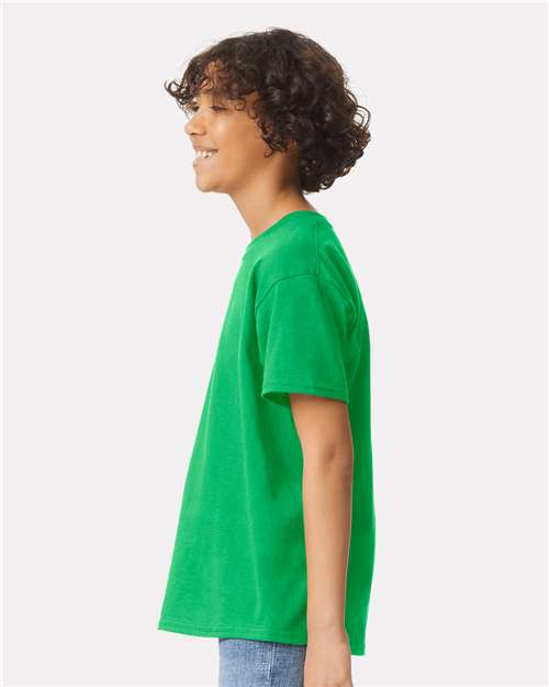 Ultra Cotton® Youth T-Shirt - OnModelSide - B31660202 - Irish Green