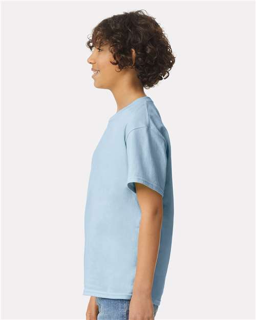 Ultra Cotton® Youth T-Shirt - OnModelSide - B31660252 - Light Blue