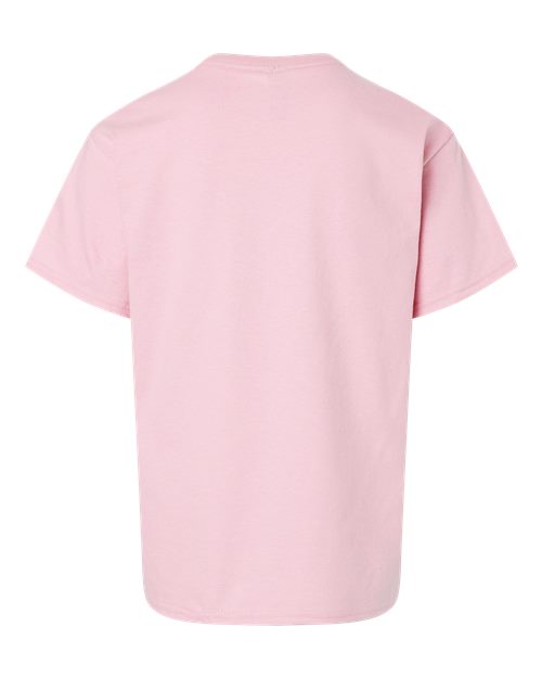 Ultra Cotton® Youth T-Shirt - Back - B31660302 - Light Pink