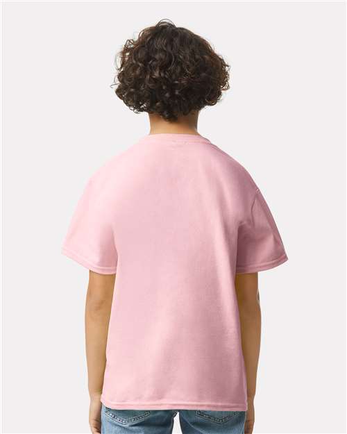 Ultra Cotton® Youth T-Shirt - OnModelBack - B31660302 - Light Pink