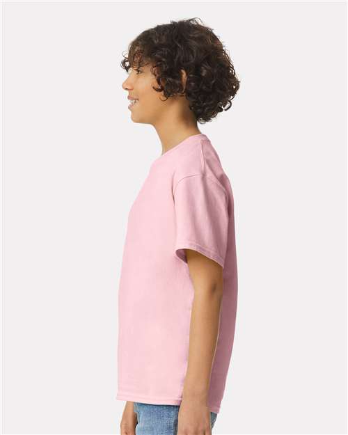 Ultra Cotton® Youth T-Shirt - OnModelSide - B31660302 - Light Pink