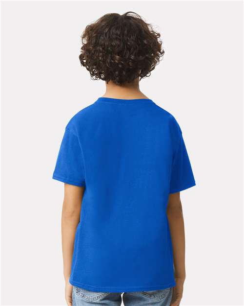 Ultra Cotton® Youth T-Shirt - OnModelBack - B31660752 - Royal