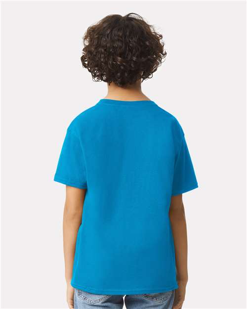 Ultra Cotton® Youth T-Shirt - OnModelBack - B31660762 - Sapphire
