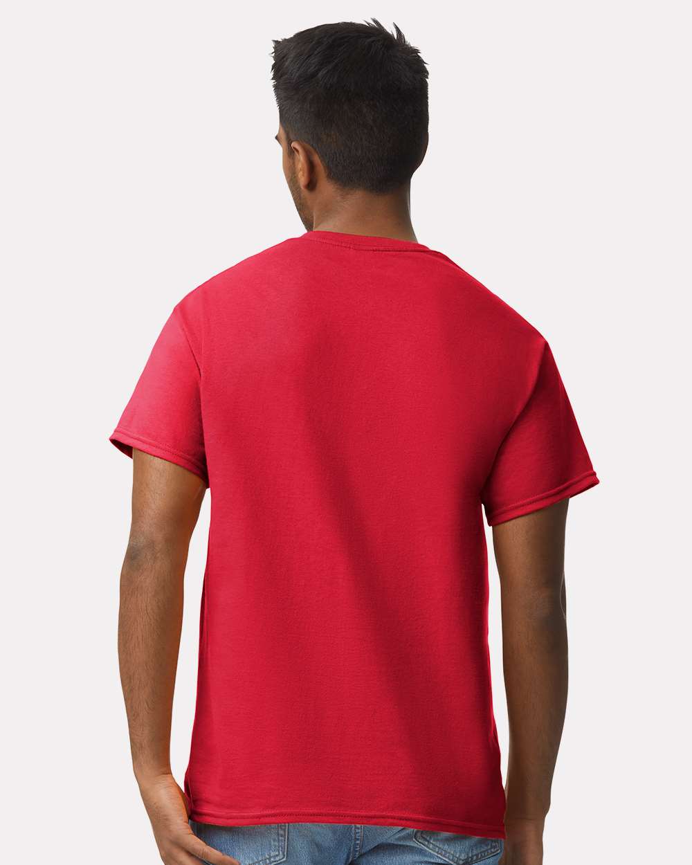 Ultra Cotton® T-Shirt - OnModelBack - B00760703 - Red