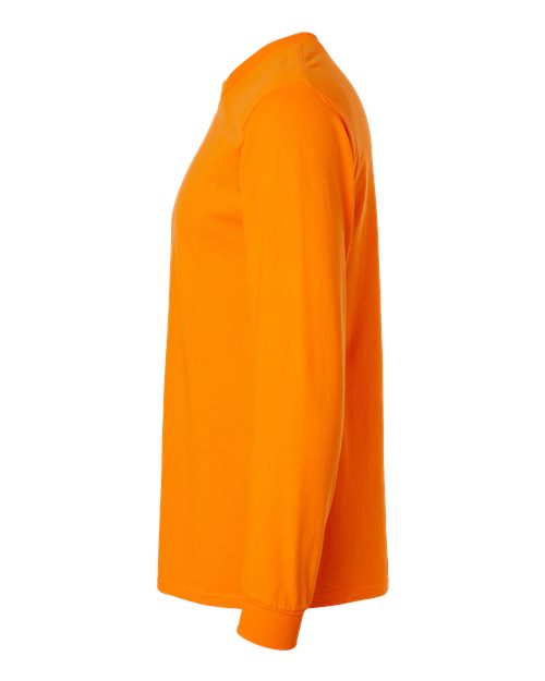 Ultra Cotton® Long Sleeve T-Shirt - DirectSide - B06060333 - Safety Orange