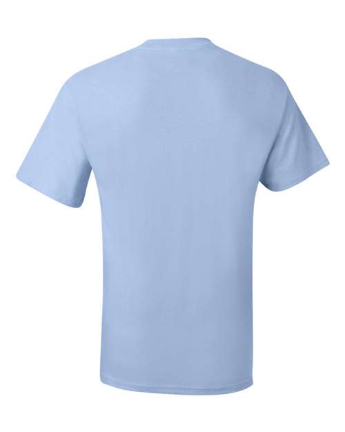 Beefy-T® Pocket T-Shirt - Back - B08500253 - Light Blue