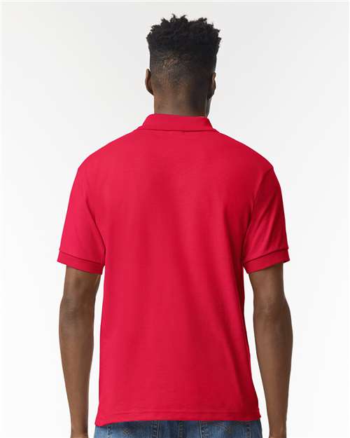 DryBlend® Jersey Polo - OnModelBack - B11060703 - Red