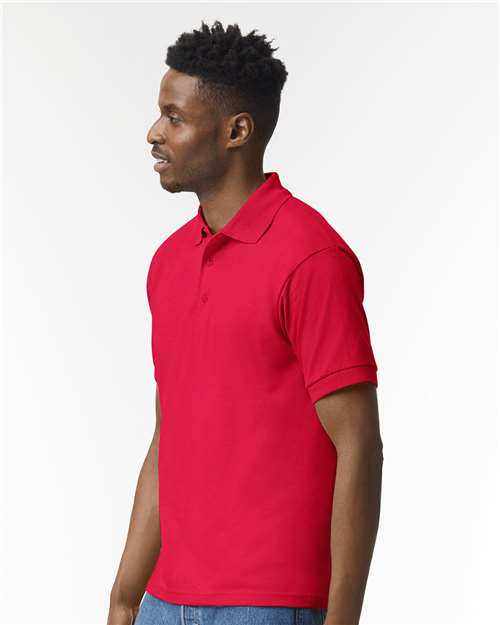 DryBlend® Jersey Polo - OnModelSide - B11060703 - Red