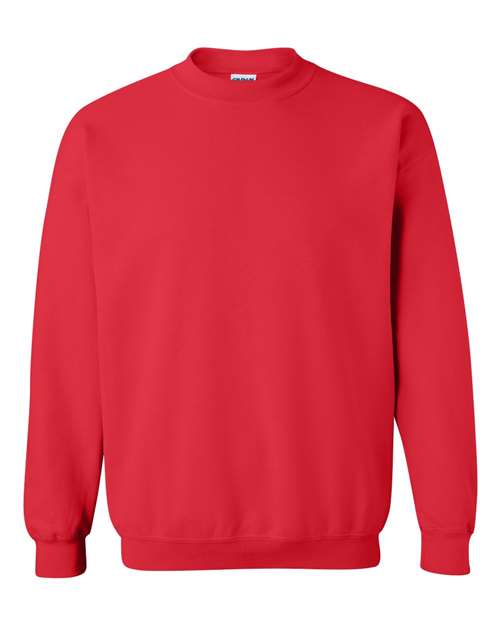 Heavy Blend™ Crewneck Sweatshirt - Front - B21060702 - Red