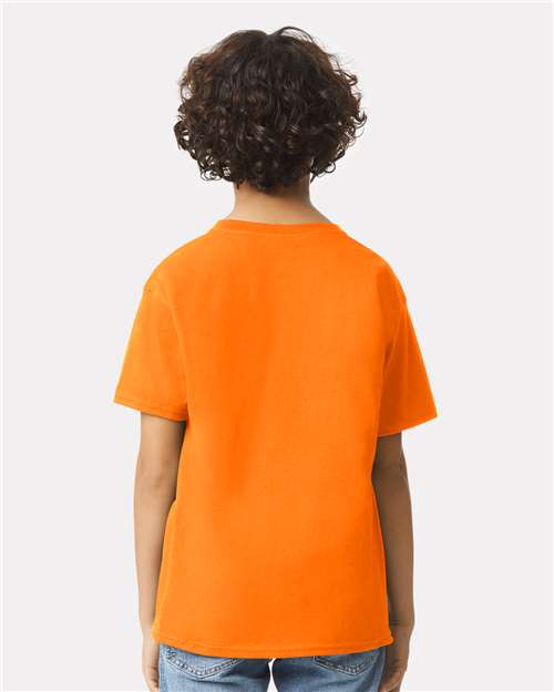 Ultra Cotton® Youth T-Shirt - OnModelBack - B31660332 - Safety Orange