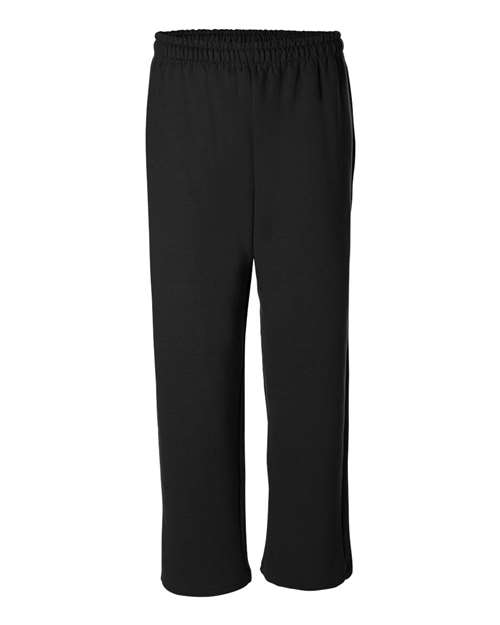 Heavy Blend™ Open-Bottom Sweatpants - Front - B21160503 - Black