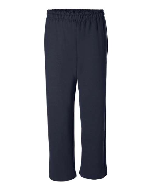 Heavy Blend™ Open-Bottom Sweatpants - Front - B21160653 - Navy