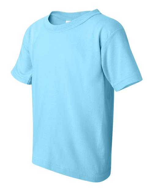 Heavy Cotton™ Youth T-Shirt - Side - B31560632 - Sky