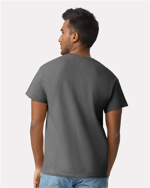 Ultra Cotton® T-Shirt - OnModelBack - B00760093 - Charcoal