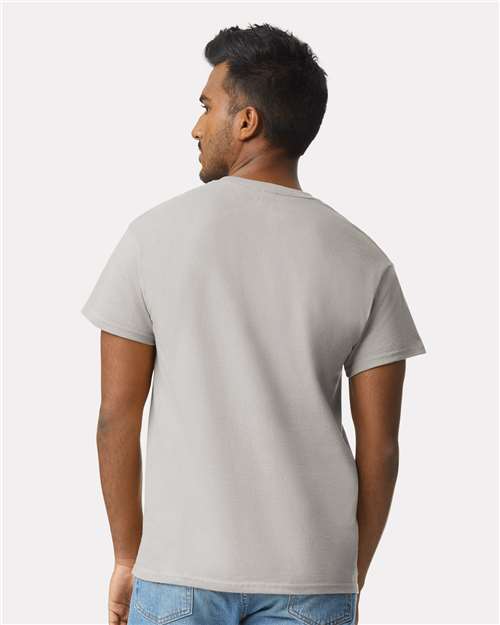 Ultra Cotton® T-Shirt - OnModelBack - B00760353 - Ice Grey