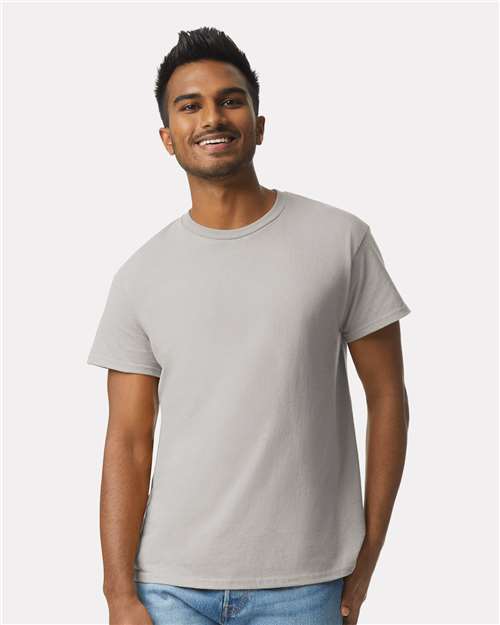 Ultra Cotton® T-Shirt - OnModelFront - B00760353 - Ice Grey