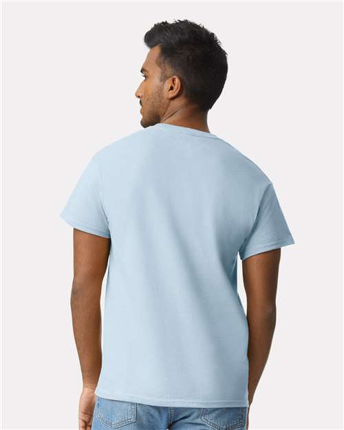Ultra Cotton® T-Shirt - OnModelBack - B00760253 - Light Blue