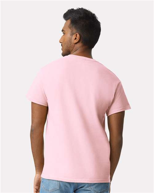 Ultra Cotton® T-Shirt - OnModelBack - B00760303 - Light Pink
