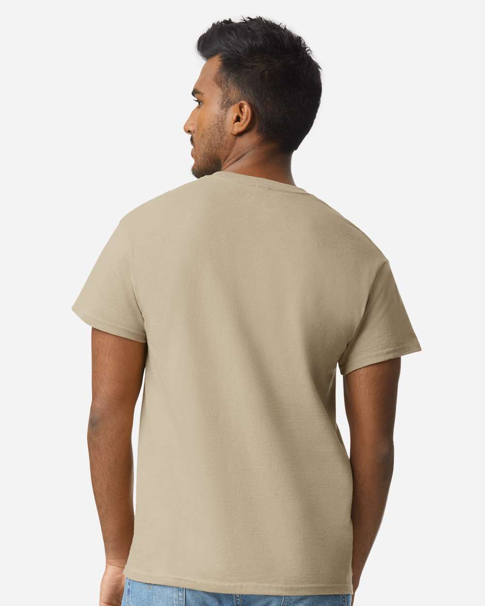 Ultra Cotton® T-Shirt - OnModelBack - B00760363 - Tan