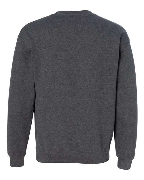 Heavy Blend™ Crewneck Sweatshirt - Back - B21060072 - Dark Heather