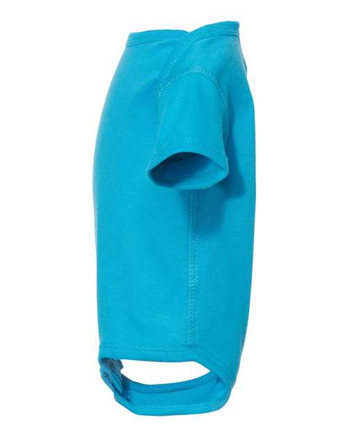 Infant Baby Rib Bodysuit - DirectSide - B30238781 - Turquoise