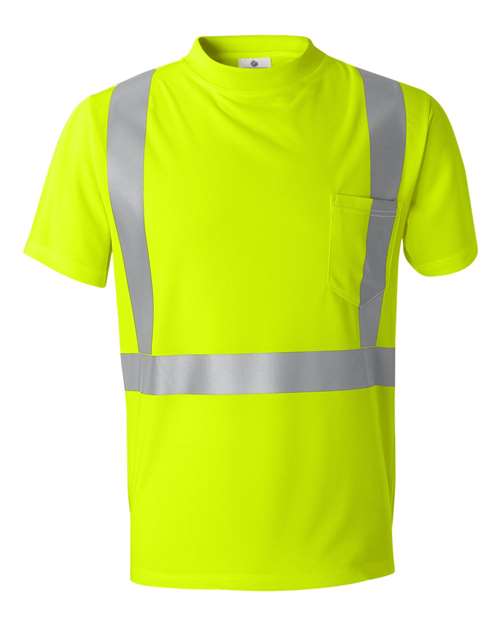 High-Performance Microfiber T-Shirt - Front - B86029173 - Lime