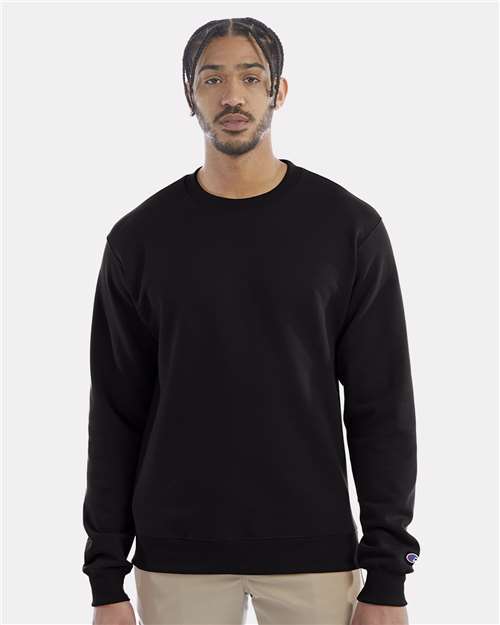 Powerblend® Crewneck Sweatshirt - OnModelFront - B21284503 - Black
