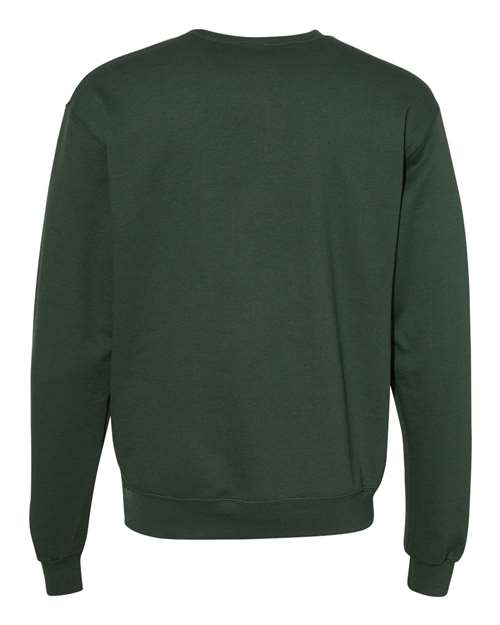 Powerblend® Crewneck Sweatshirt - Back - B21284193 - Dark Green