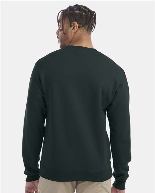 Powerblend® Crewneck Sweatshirt - OnModelBack - B21284193 - Dark Green