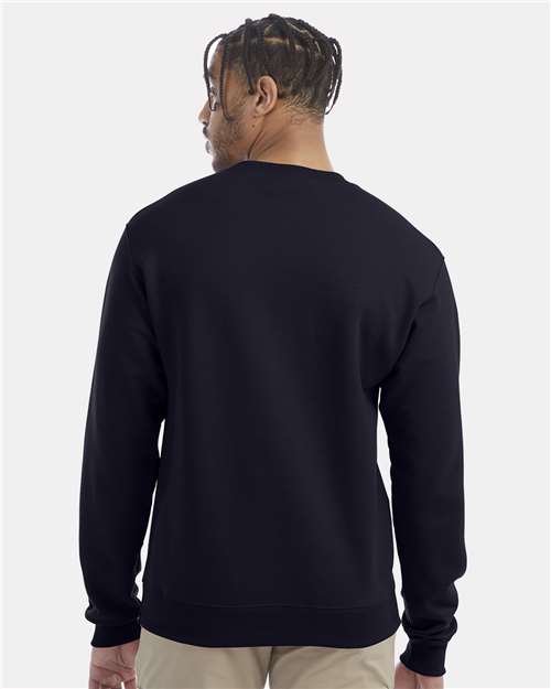 Powerblend® Crewneck Sweatshirt - OnModelBack - B21284653 - Navy