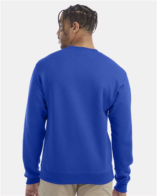 Powerblend® Crewneck Sweatshirt - OnModelBack - B21284753 - Royal Blue