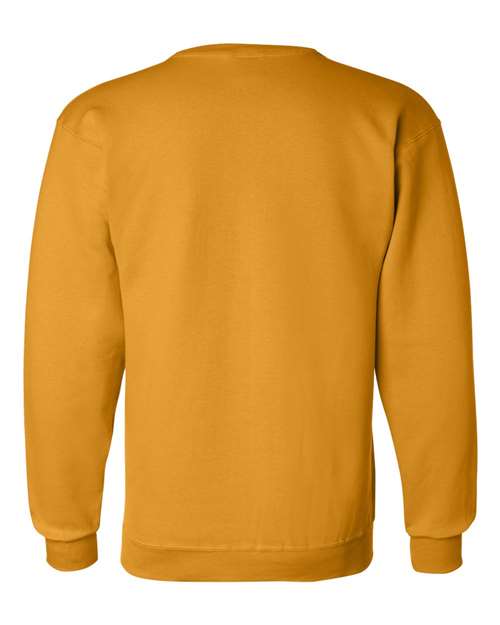 Powerblend® Crewneck Sweatshirt - Back - B21284123 - Gold