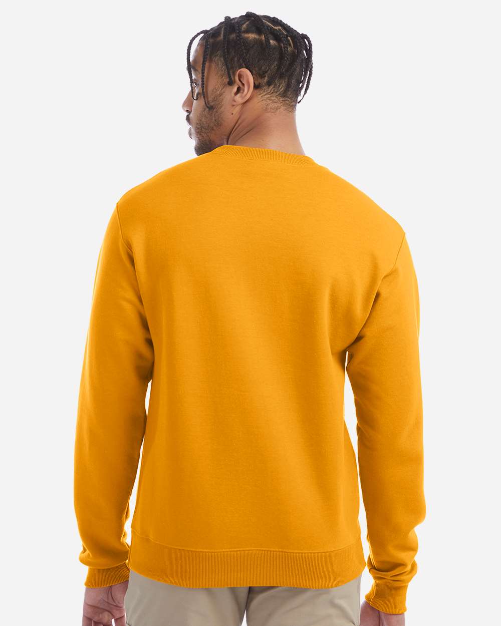 Powerblend® Crewneck Sweatshirt - OnModelBack - B21284123 - Gold