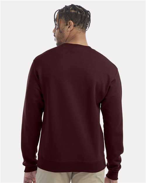 Powerblend® Crewneck Sweatshirt - OnModelBack - B21284533 - Maroon